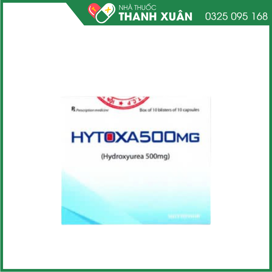 Hytoxa 500mg điều trị các dạng ung thư như bạch cầu